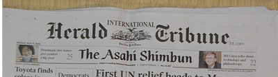 Herald Tribune - The Asashi Shinbun